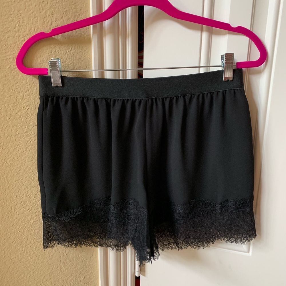 BCBG MaxAzria lace shorts